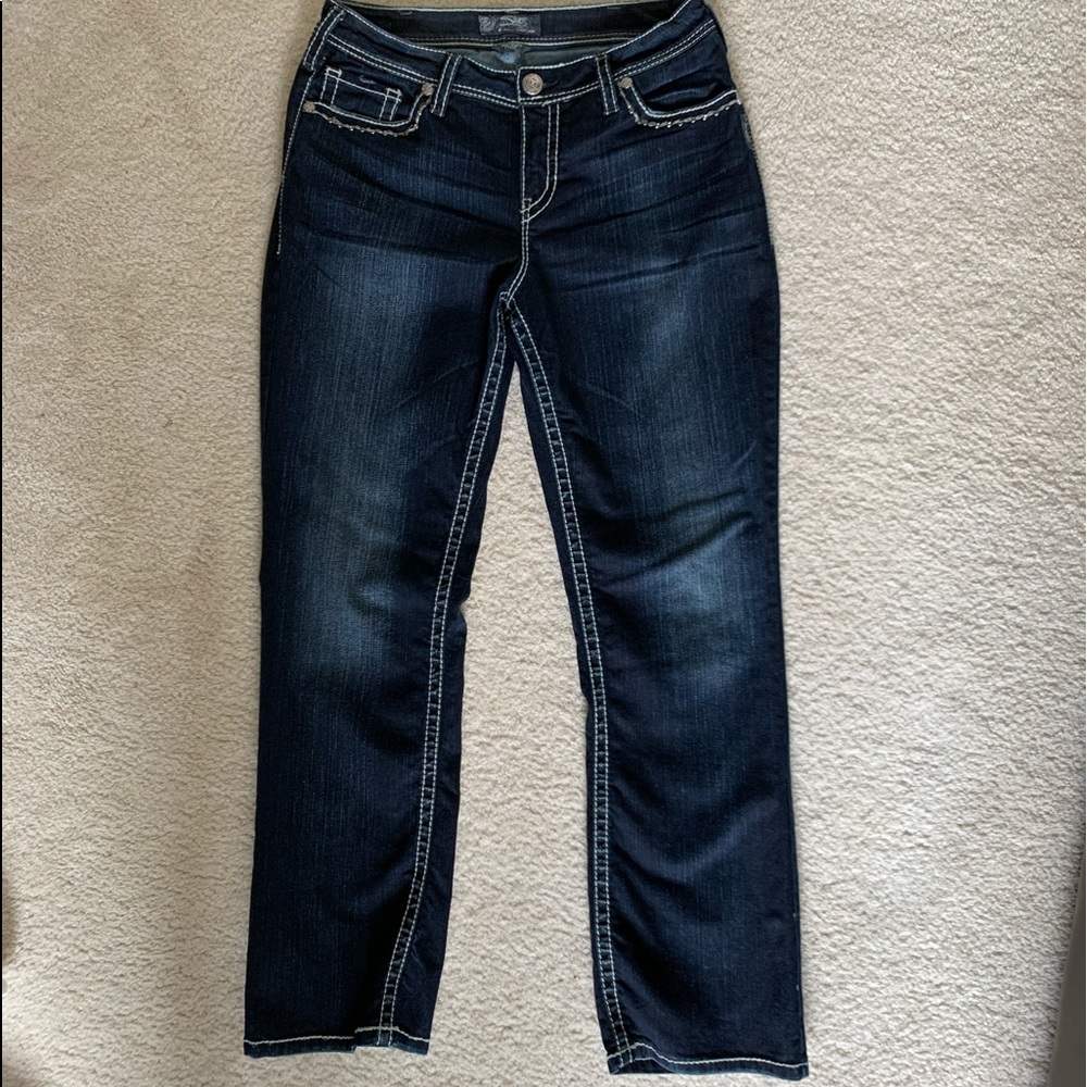 Silver jeans